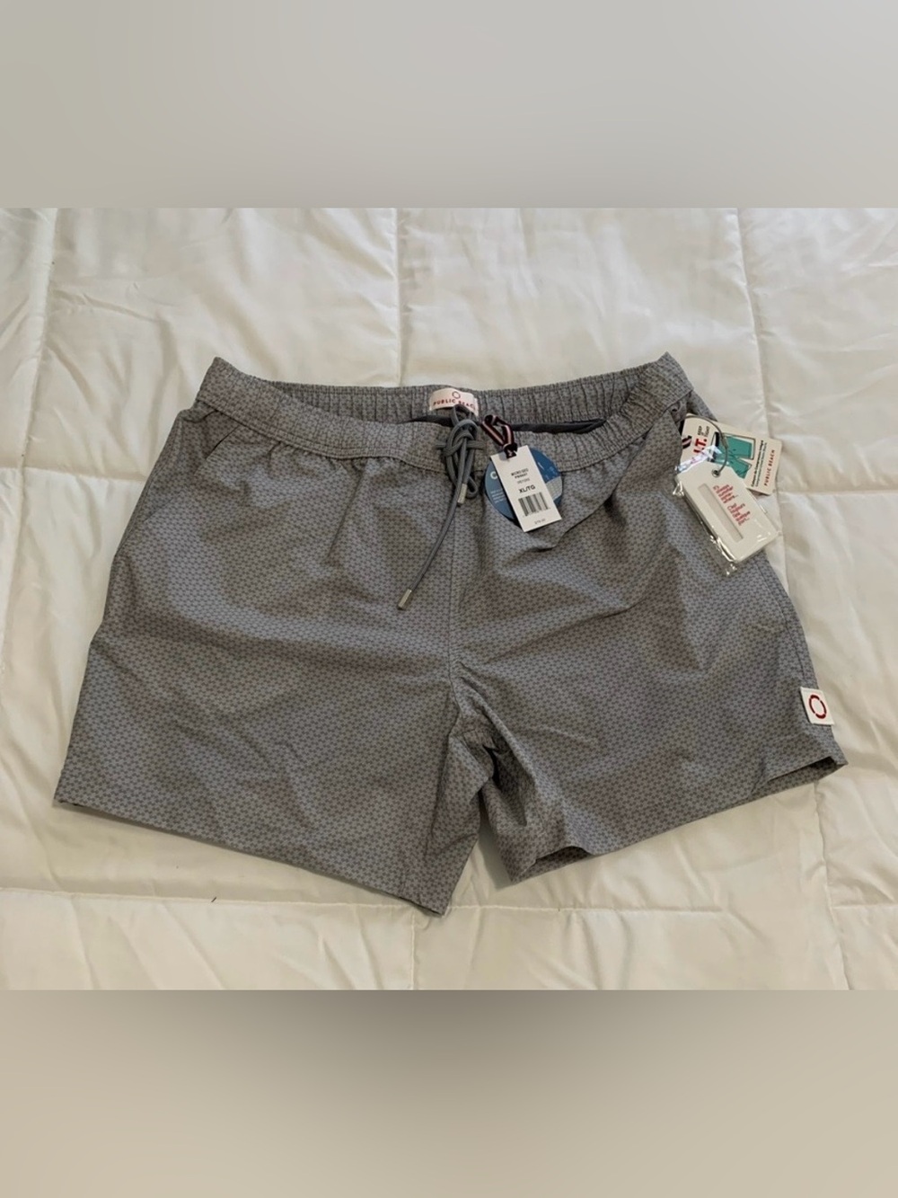 New Public Beach Micro GEO Shorts Size XL